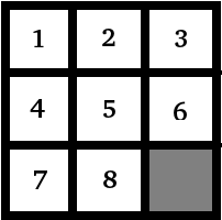 3x3 slide puzzle